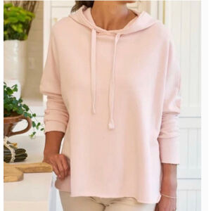 New Frank & Eileen Pink Kane Triple Fleece Hoodie M